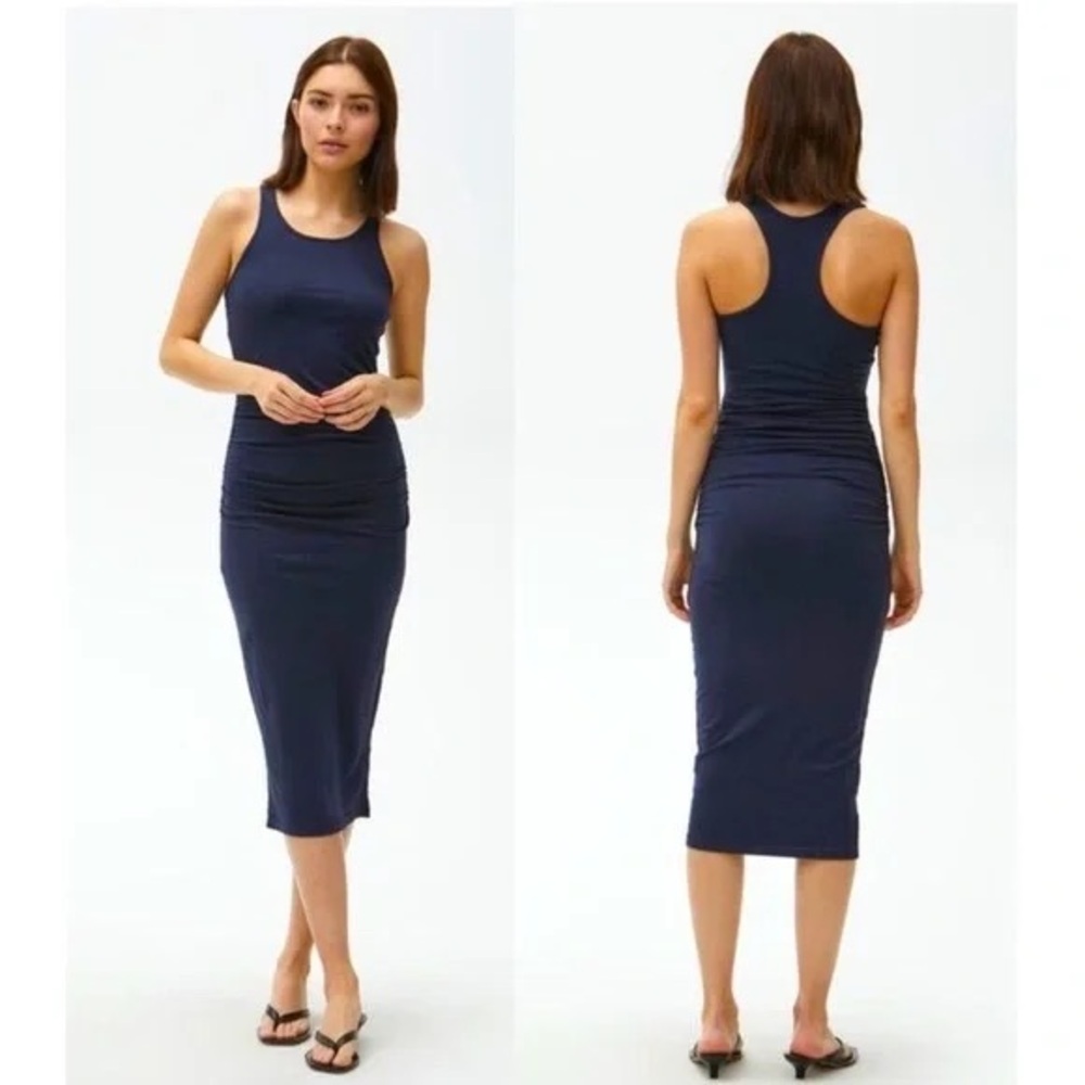 Midi Dress Michael Stars size S nocturnal blue